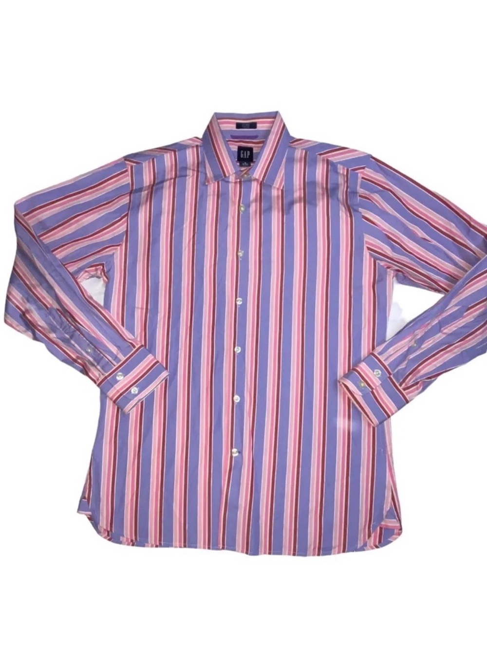 GAP Retro 70s Style Striped Button Down Shirt | Men’s XL | Cotton